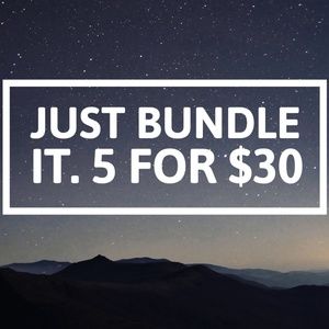 Bundles 5 For $30